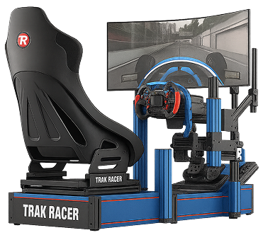 Trak Racer TR160S V2 Racing Simulator with Seat Slider Kit